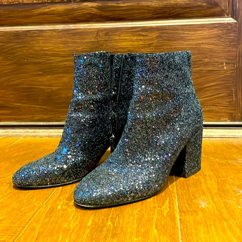 ASH EGOISTE Glitter Boots midnight size 38